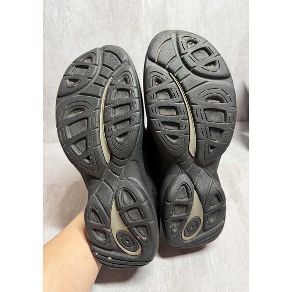 Merrell Shoes Womens Size 9.5 Black Leather Jungle Primo Slip On Clog Mule - Picture 9 of 9